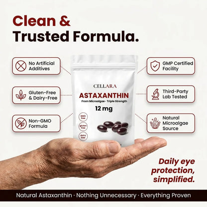 Astaxanthin 12mg Softgels
